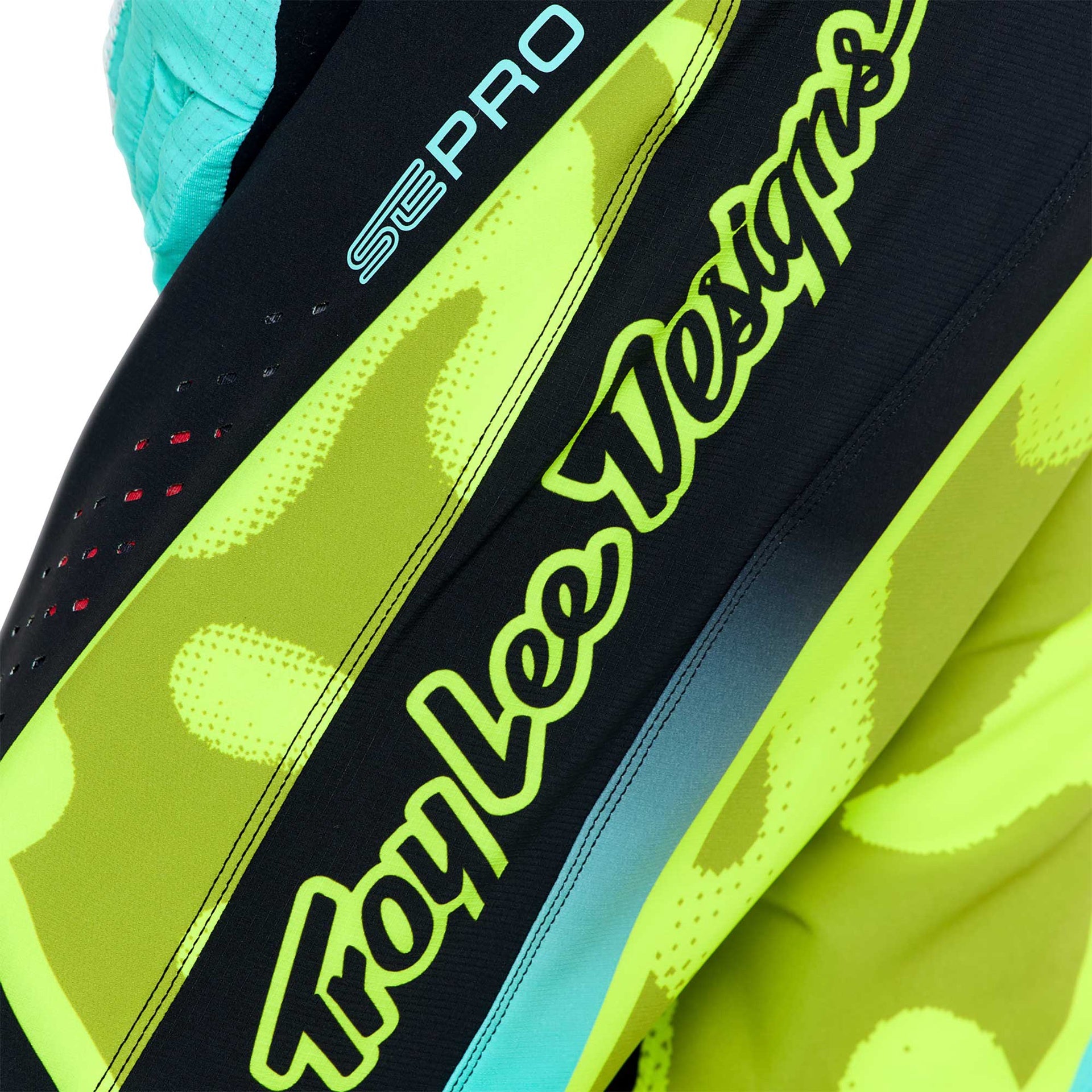 Troy Lee Designs MX Pants - SE PRO MYTH (Black / Flo Yellow)