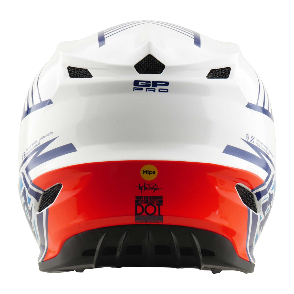 Troy Lee Designs MX | Enduro Helmet - GP PRO MIPS - SEGMENT (Blue)