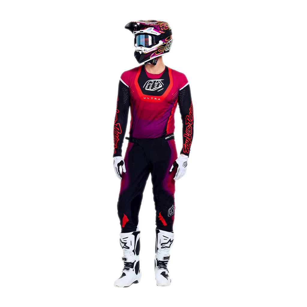 Troy Lee Designs MX | SX Jersey - SE ULTRA VISION (Black / Fuchsia)