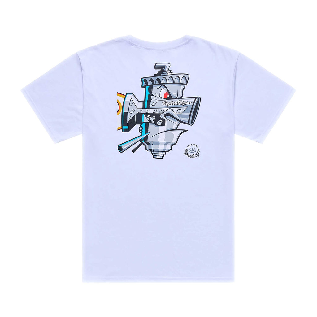 Troy Lee Designs T-Shirt - CARB CLUB (White)