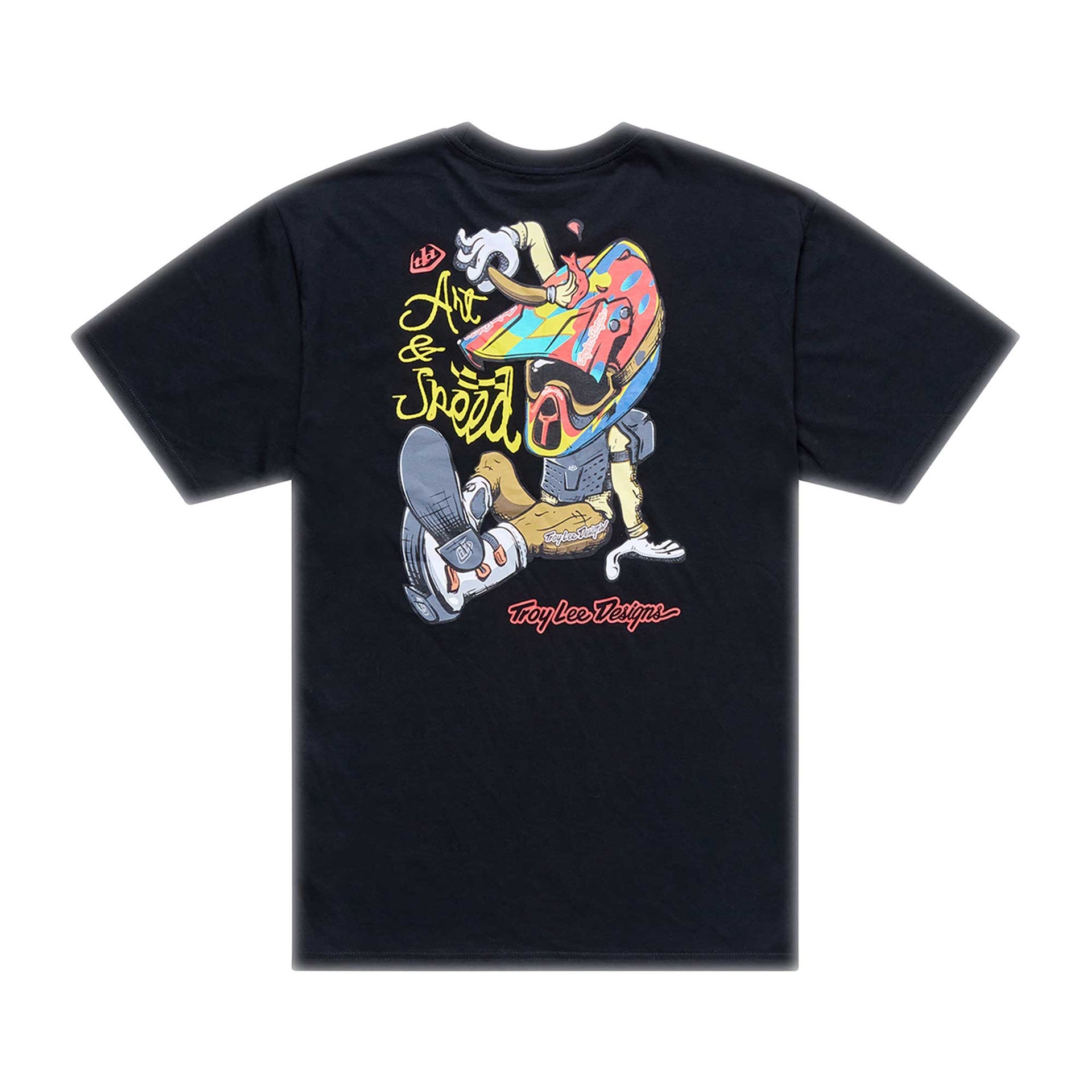 Troy Lee Designs T-Shirt - HERITAGE (Black)