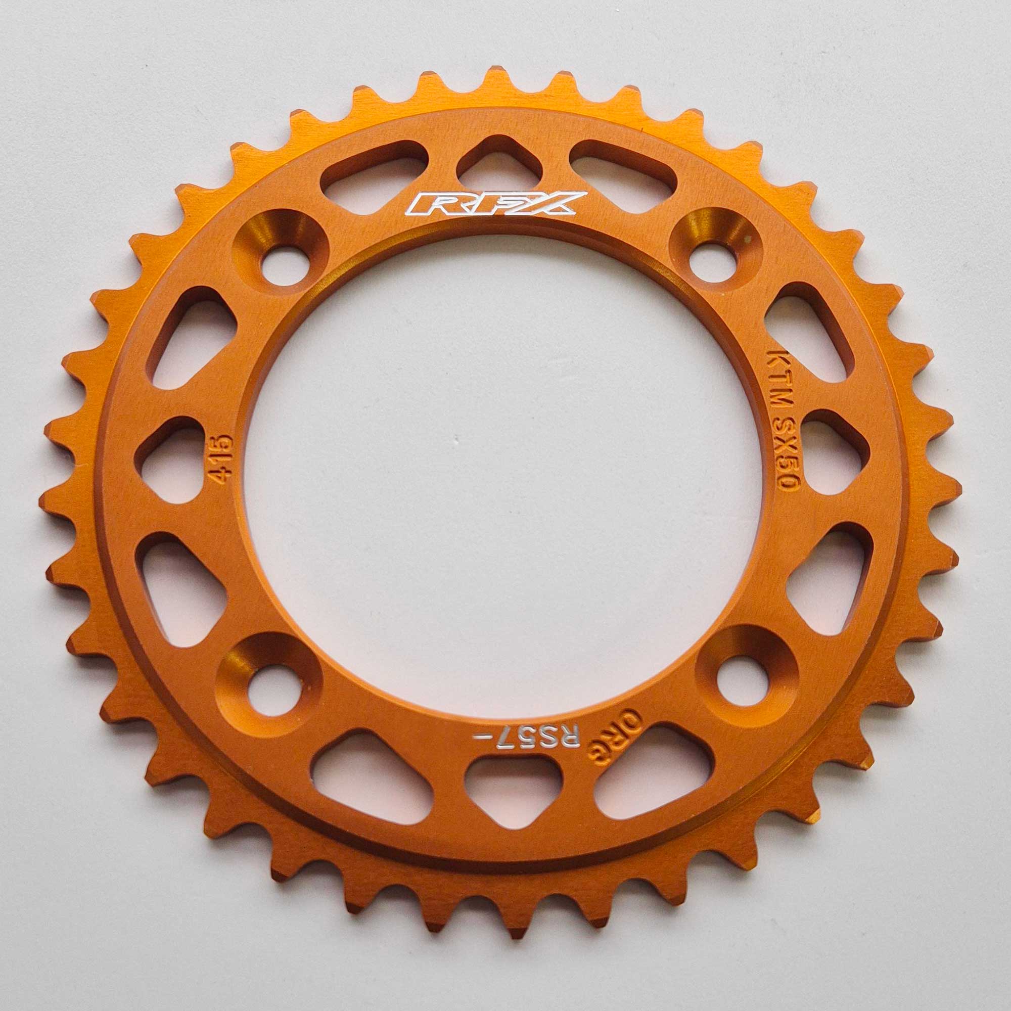 RFX Pro Series Elite Sprocket (Rear 491U/FXRS57) KTM SX50 14-26, Husqvarna TC50 17-26, Gas Gas MC50 21-26