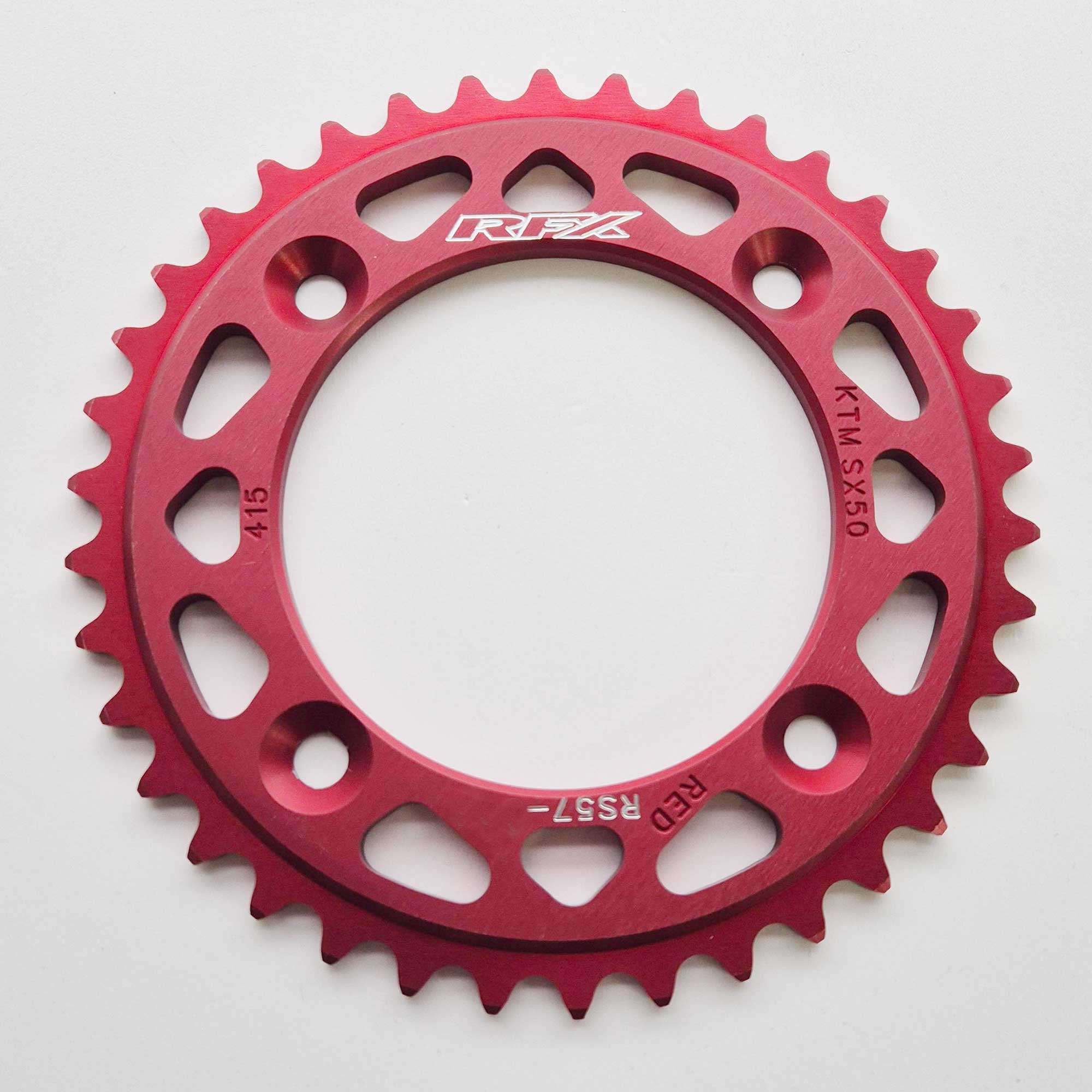 RFX Pro Series Elite Sprocket (Rear 491U/FXRS57) KTM SX50 14-26, Husqvarna TC50 17-26, Gas Gas MC50 21-26
