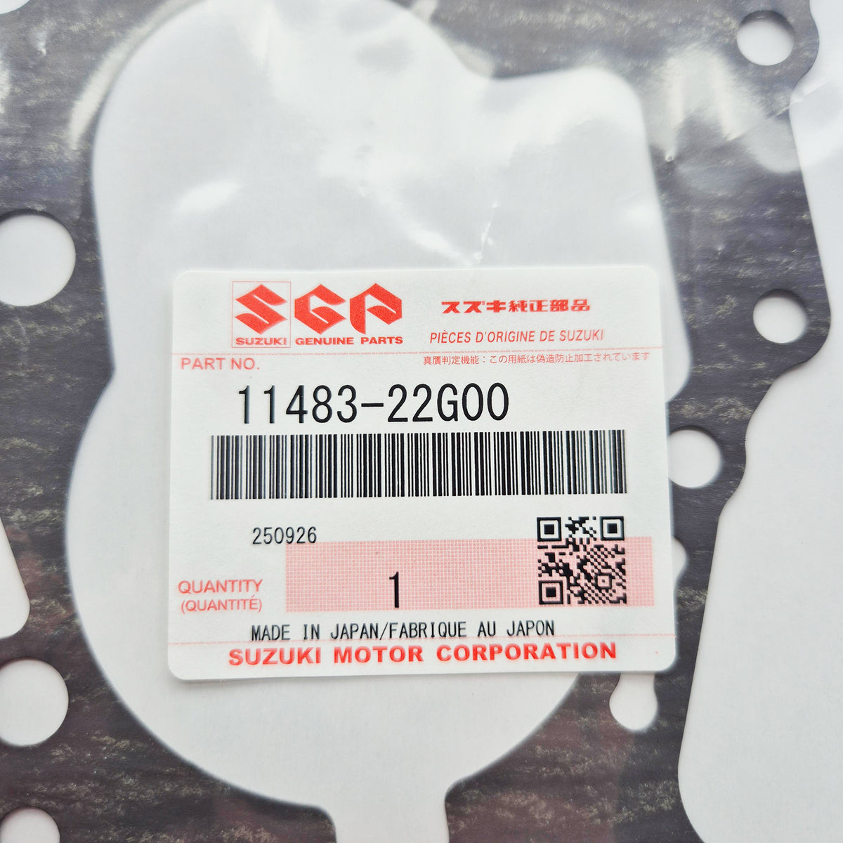 Suzuki Genuine Part - Gasket, Magneto Case (LT-Z50 06-10 & 16-21) 11483-22G00-000