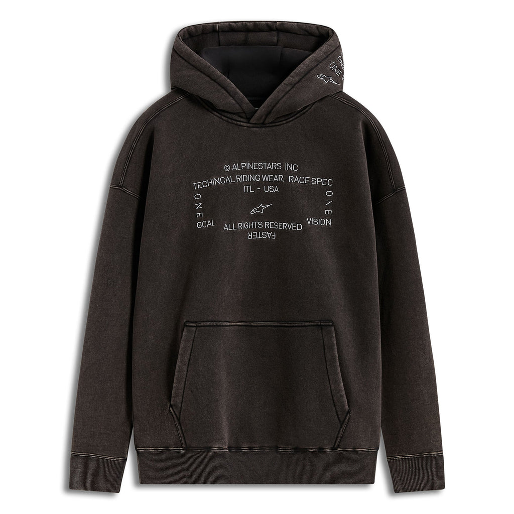 Alpinestars INFINITE Washed OVERSIZED Hoodie (Washed Black)
