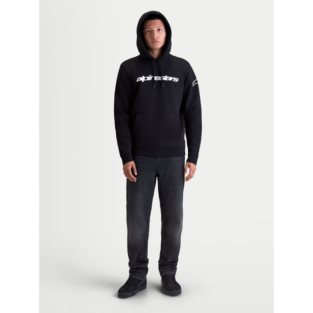 Alpinestars RACE WORDMARK Hoodie (Black/White)