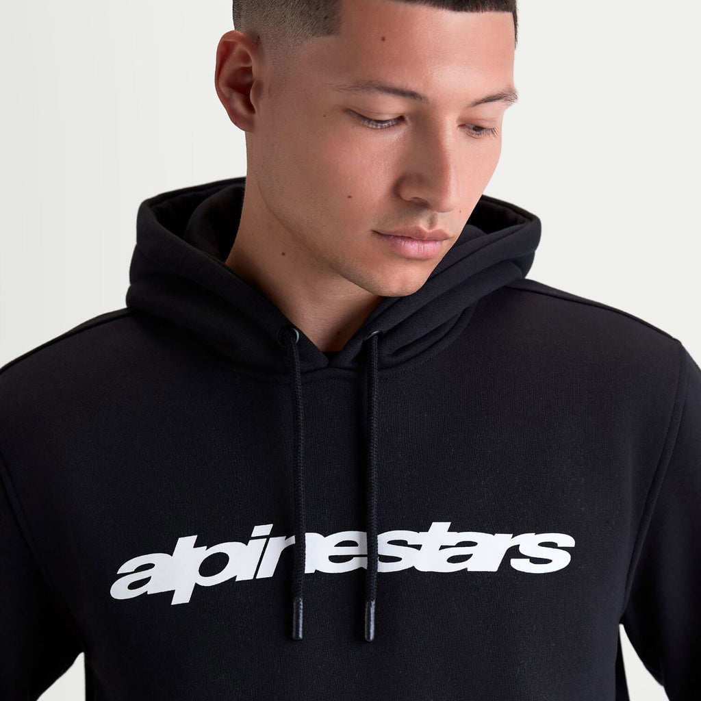 Alpinestars RACE WORDMARK Hoodie (Black/White)