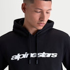 Alpinestars RACE WORDMARK Hoodie (Black/White)