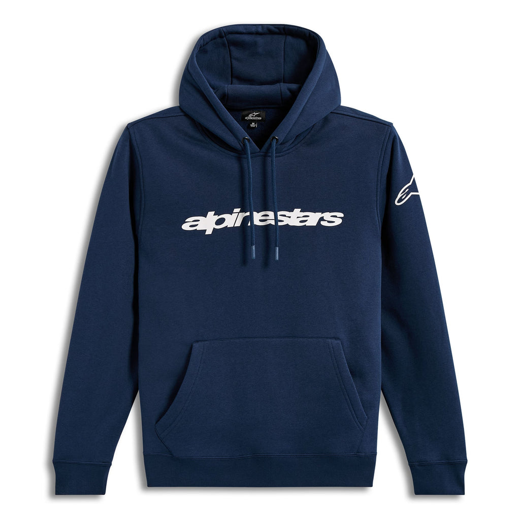 Alpinestars RACE WORDMARK Hoodie (Navy/White)