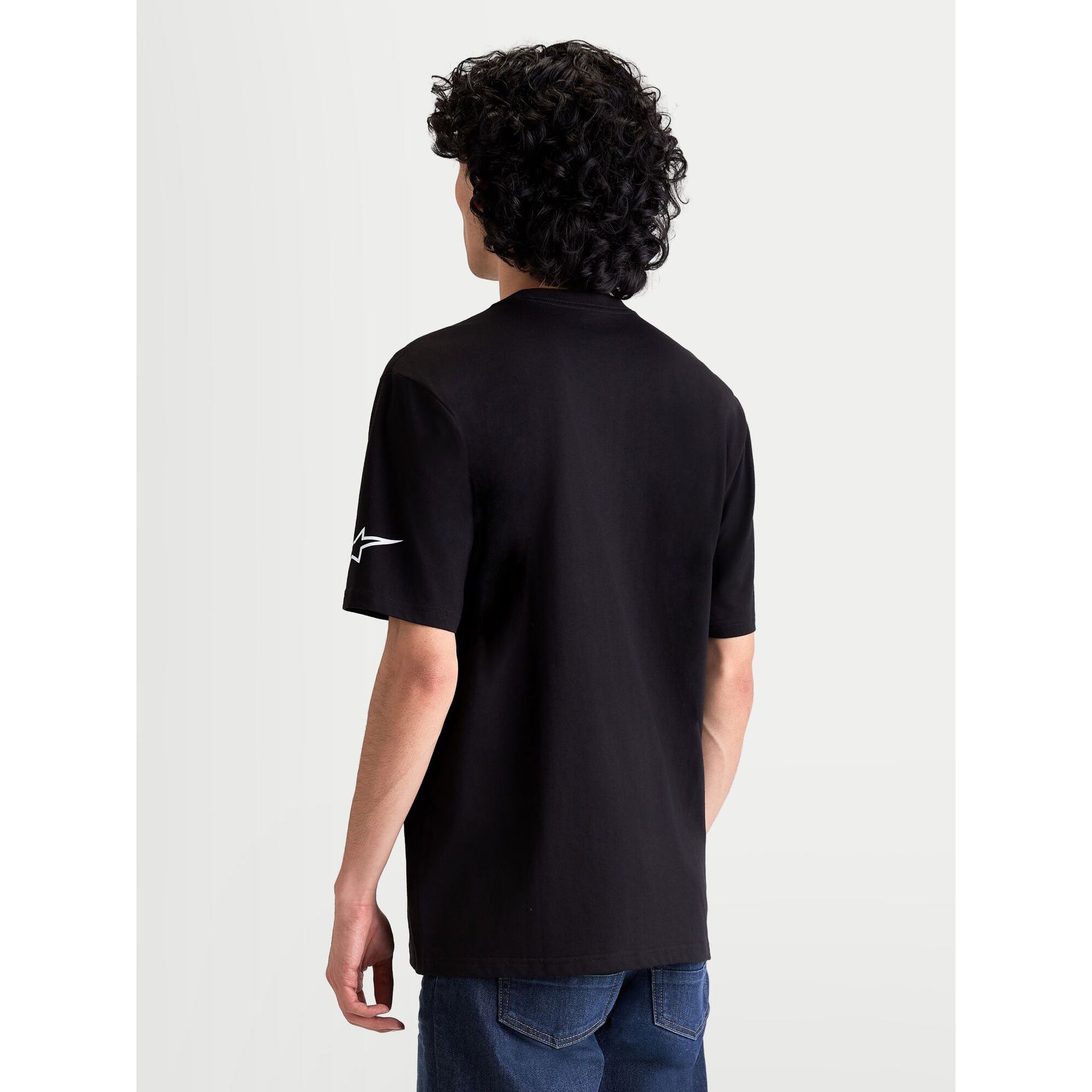 Alpinestars RACE WORDMARK SS CSF T-Shirt (Black/White)