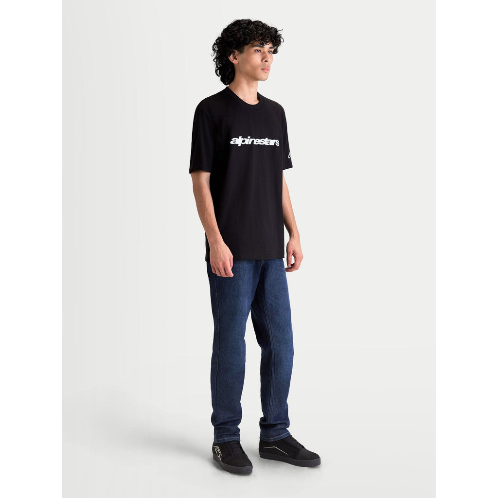 Alpinestars RACE WORDMARK SS CSF T-Shirt (Black/White)
