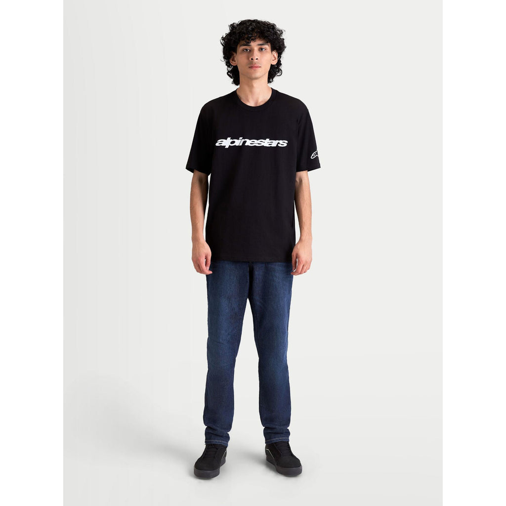 Alpinestars RACE WORDMARK SS CSF T-Shirt (Black/White)