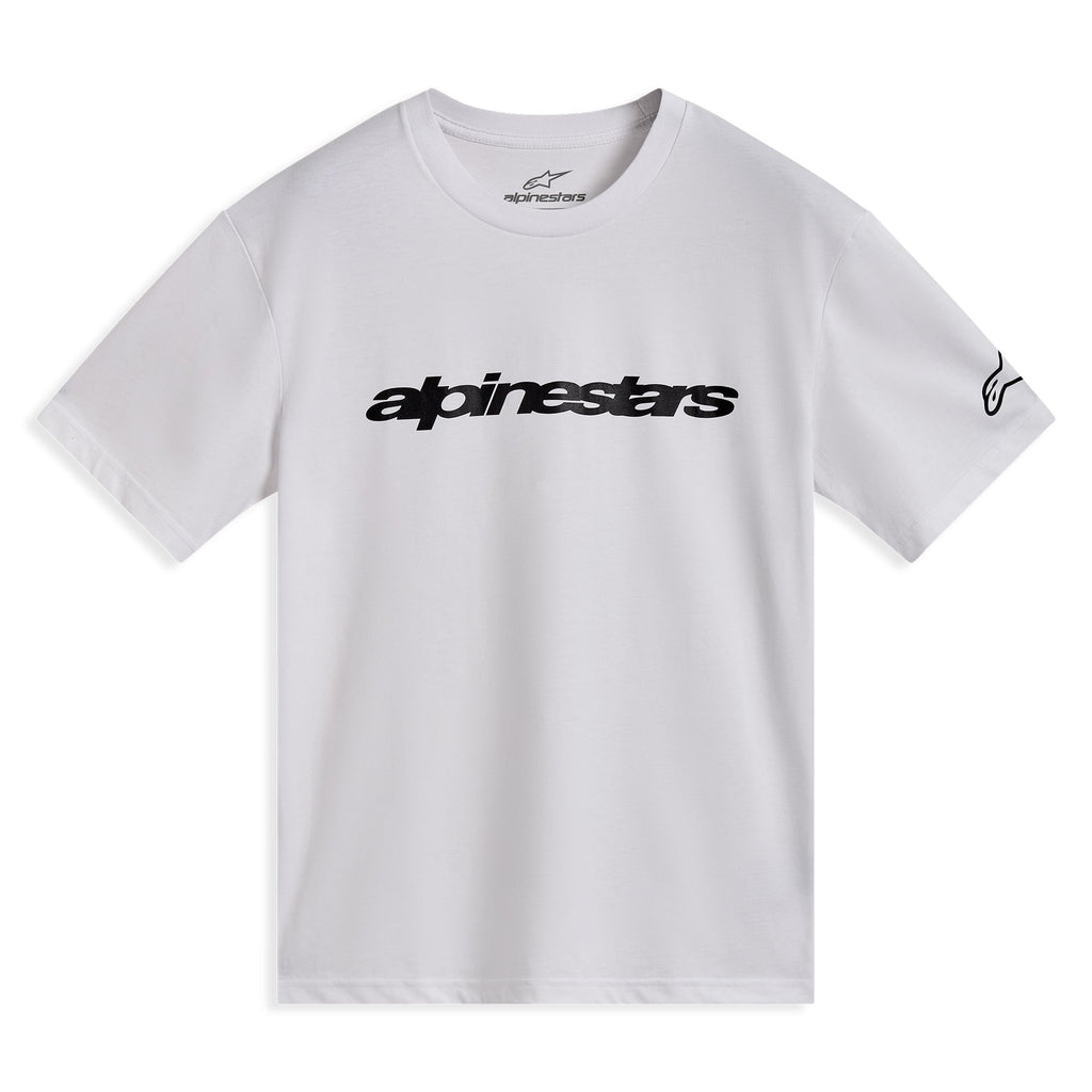 Alpinestars RACE WORDMARK SS CSF T-Shirt (White/Black)