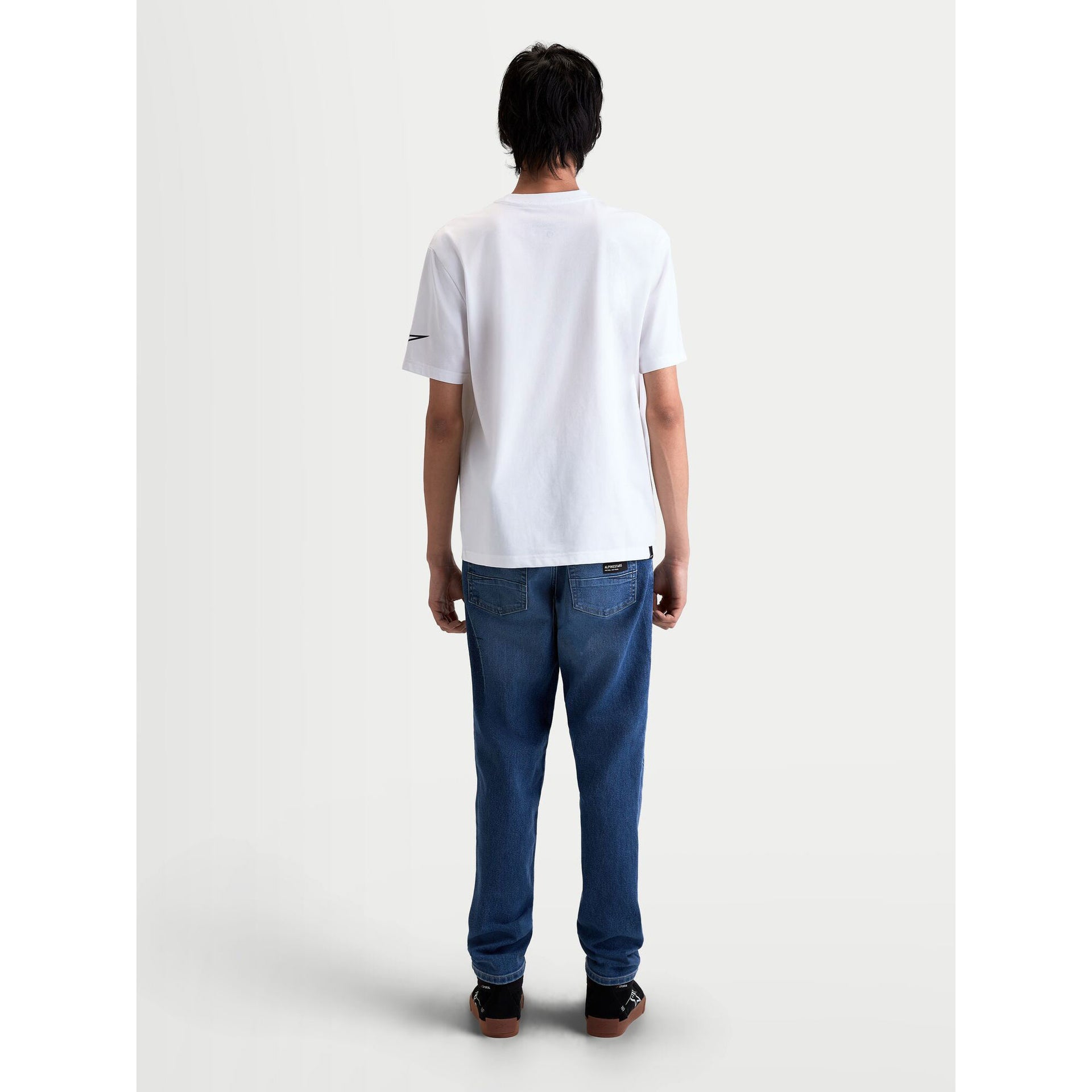 Alpinestars RACE WORDMARK SS CSF T-Shirt (White/Black)