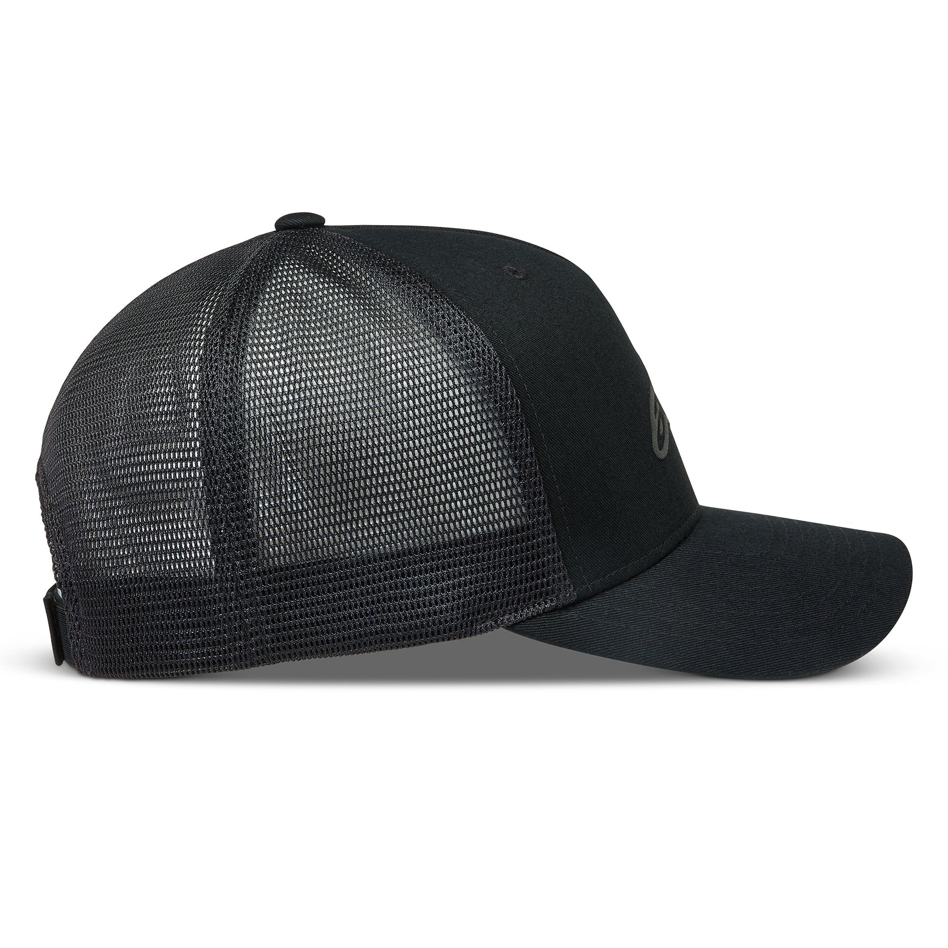 Alpinestars Snapback Cap - AUGMENT Trucker (Black/Black)