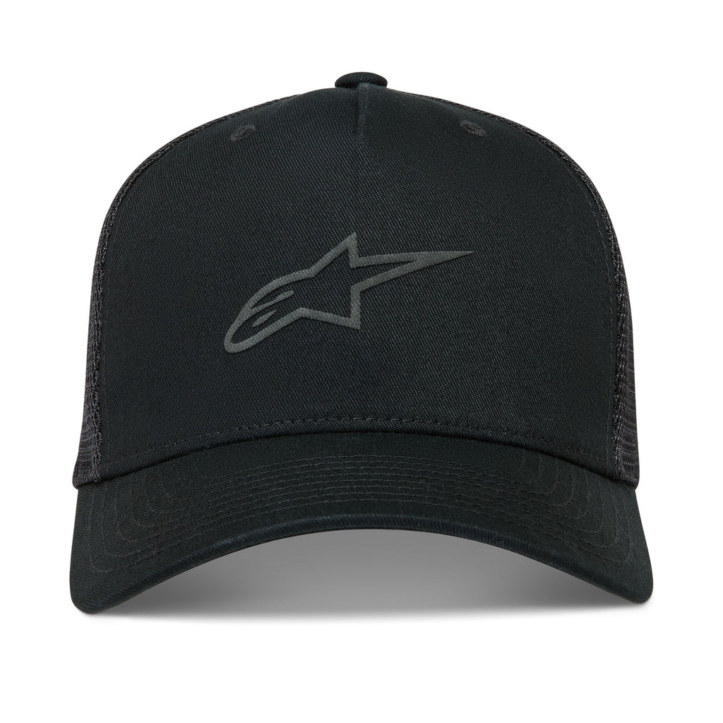 Alpinestars Snapback Cap - AUGMENT Trucker (Black/Black)