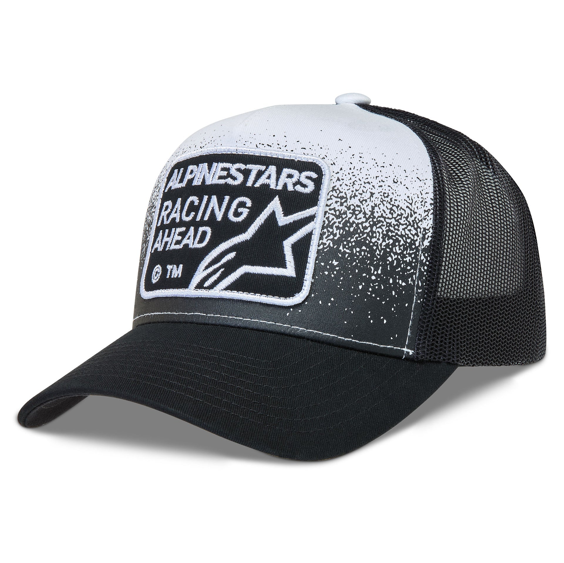 Alpinestars Snapback Cap - GRAVEL Trucker (Black/White)