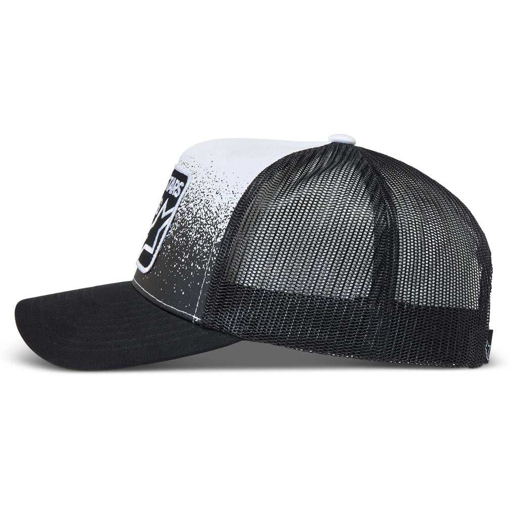 Alpinestars Snapback Cap - GRAVEL Trucker (Black/White)