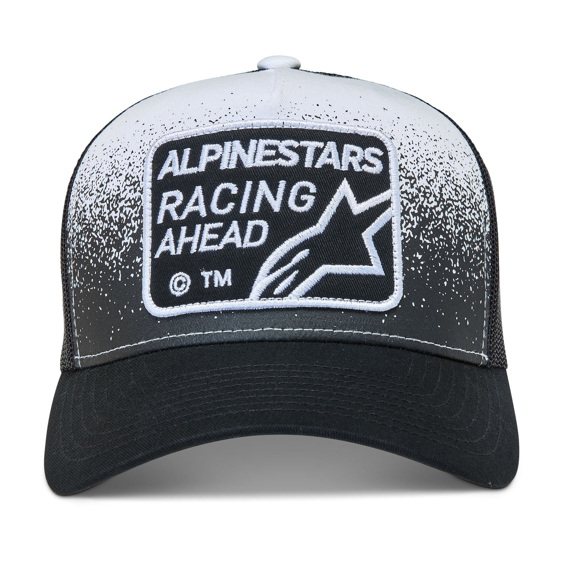 Alpinestars Snapback Cap - GRAVEL Trucker (Black/White)