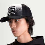Alpinestars Snapback Cap - GRAVEL Trucker (Black/White)