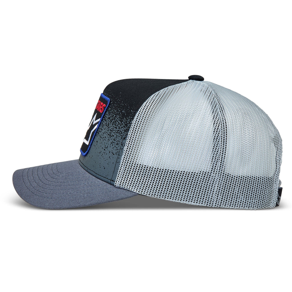 Alpinestars Snapback Cap - GRAVEL Trucker (Dark Grey/Black)
