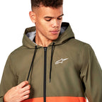 Alpinestars (SALE) Casual Jacket - Speeder Windbreaker (Military/Orange)