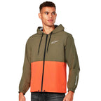 Alpinestars (SALE) Casual Jacket - Speeder Windbreaker (Military/Orange)