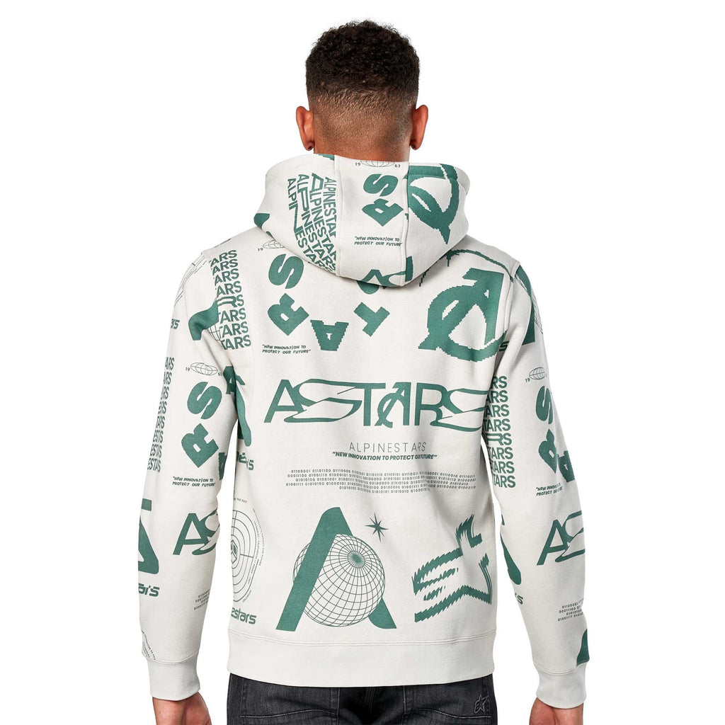 Alpinestars (SALE) Zip Hoodie - Determinant (Off White)