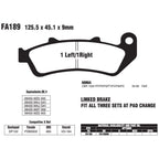 FERODO (SALE) Brake Pads - FDB2002ST (FA189) (Was £19.99)