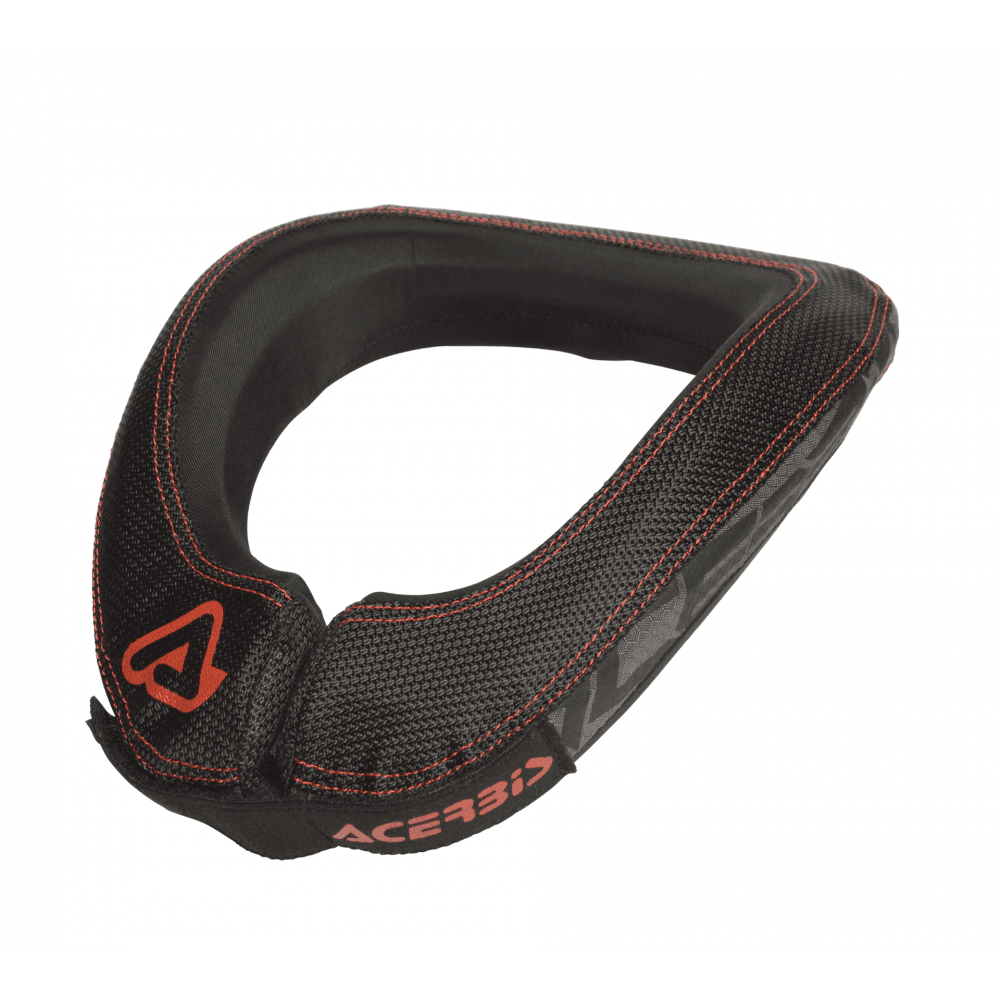 Acerbis (Youth Armour) X-Round PRO Neck Collar (Black/Red)