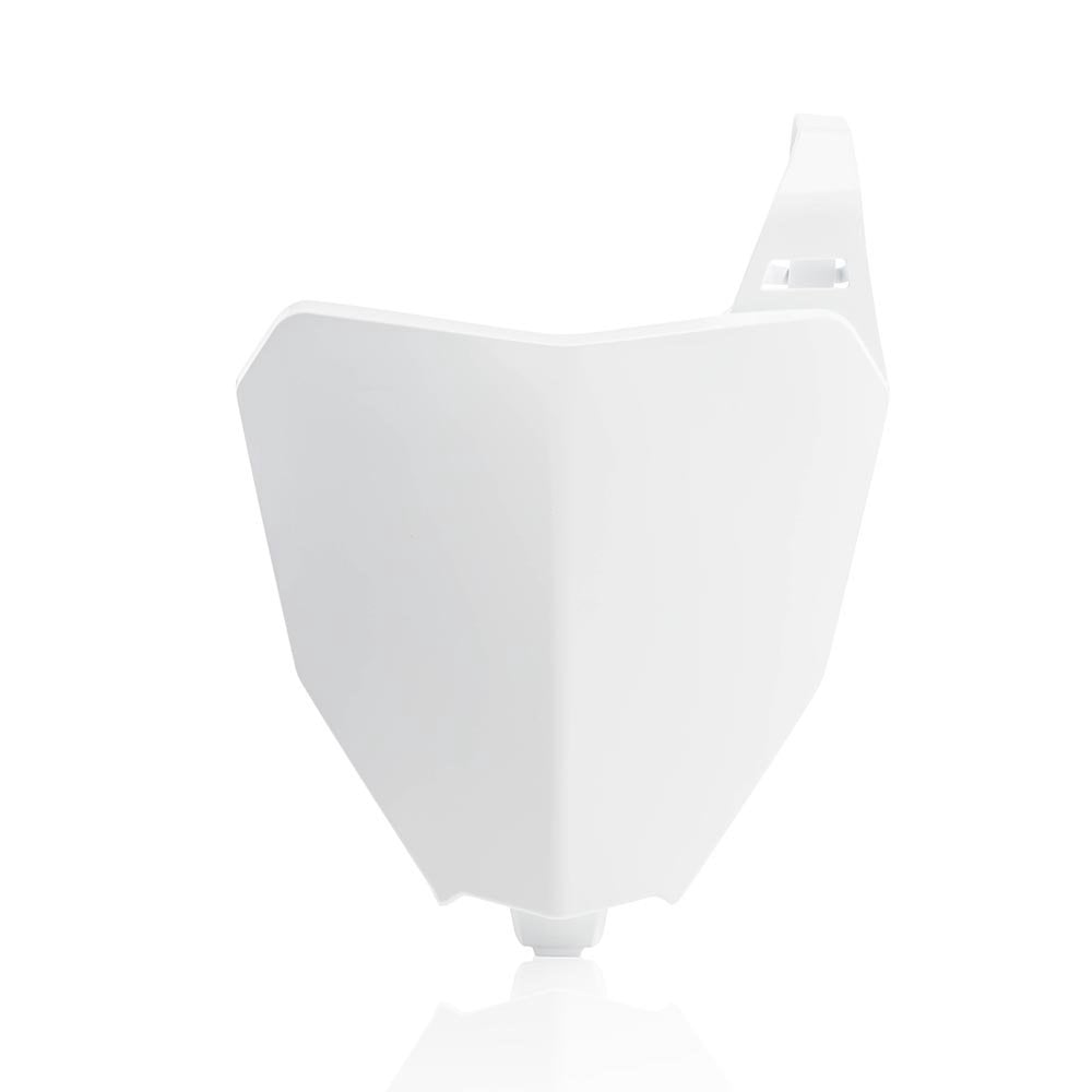 Acerbis - Front Number Board - CRF250 18-21, CRF450 17-20, CRF250RX 19-21, CRF450RX 17-20 - White