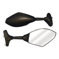 Bike It - Adjustable Fairing Type Mirrors - Trojan Black