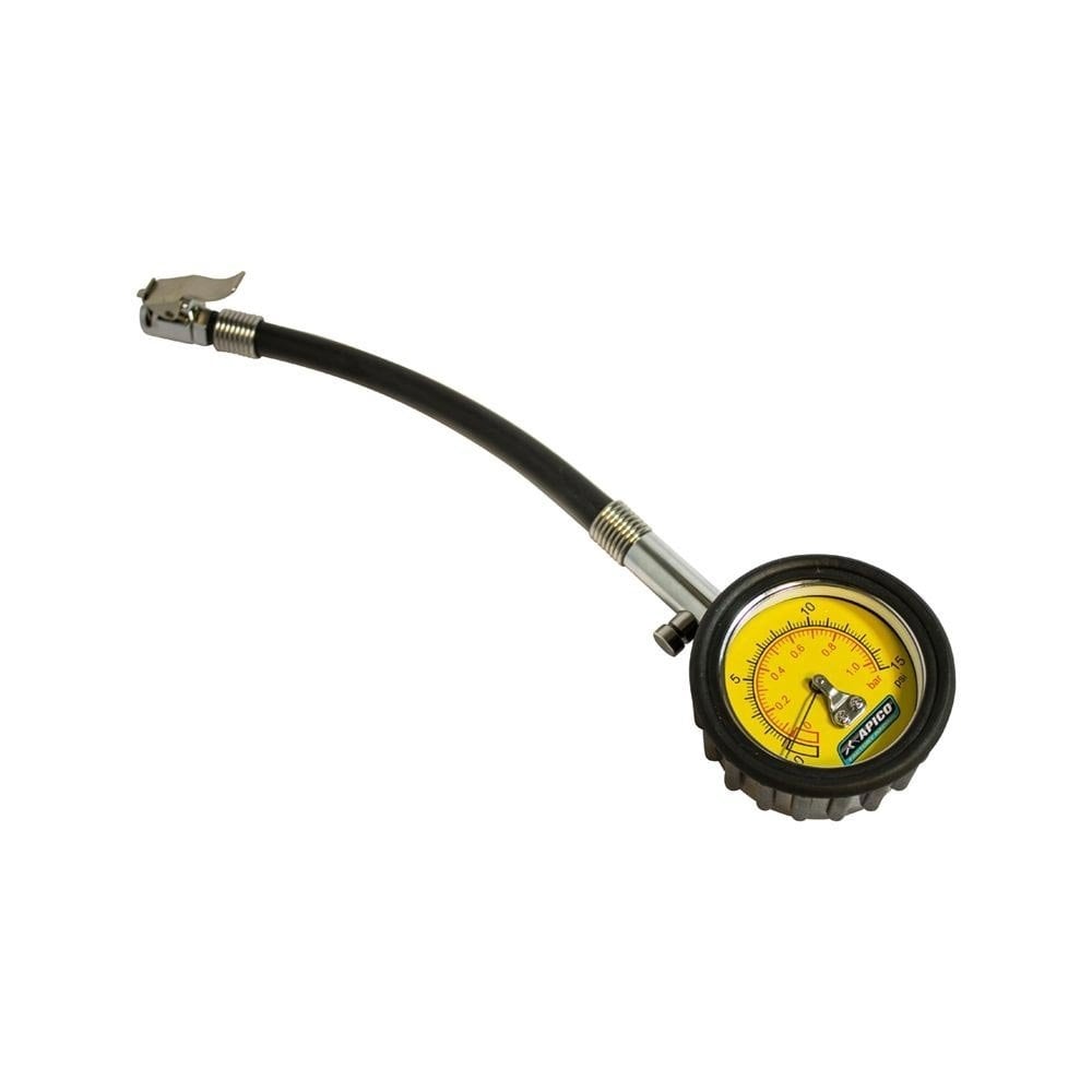 Apico - Tyre Pressure Gauge - Trials - 1-15 PSI