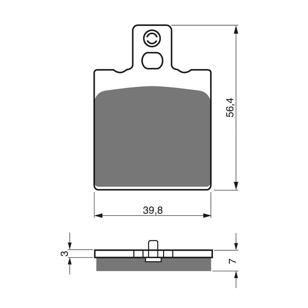 Gold Fren - Brake Pads - GF038 (FA047)