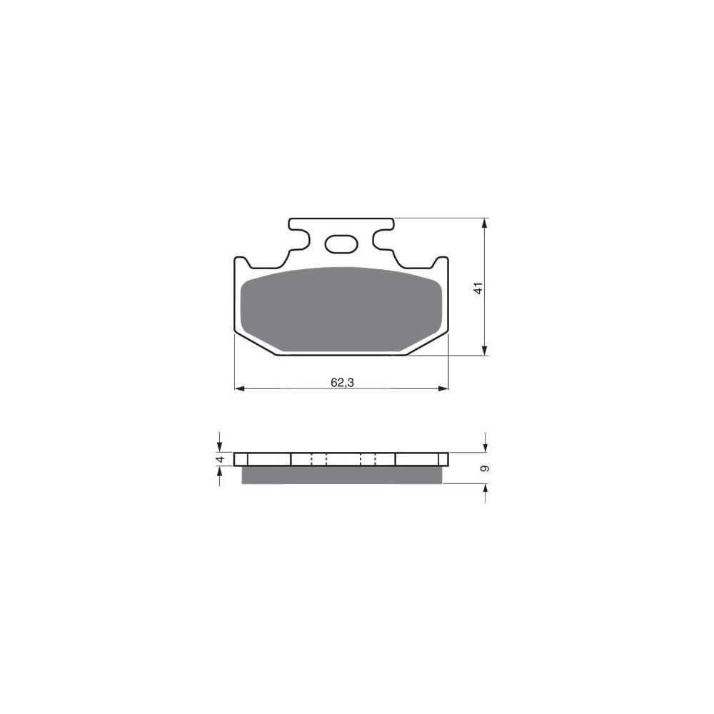 Gold Fren - Brake Pads - GF001 (FA152)
