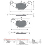 Gold Fren - Brake Pads - GF109 (FA230)