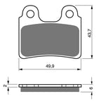 Gold Fren - Brake Pads - GF168