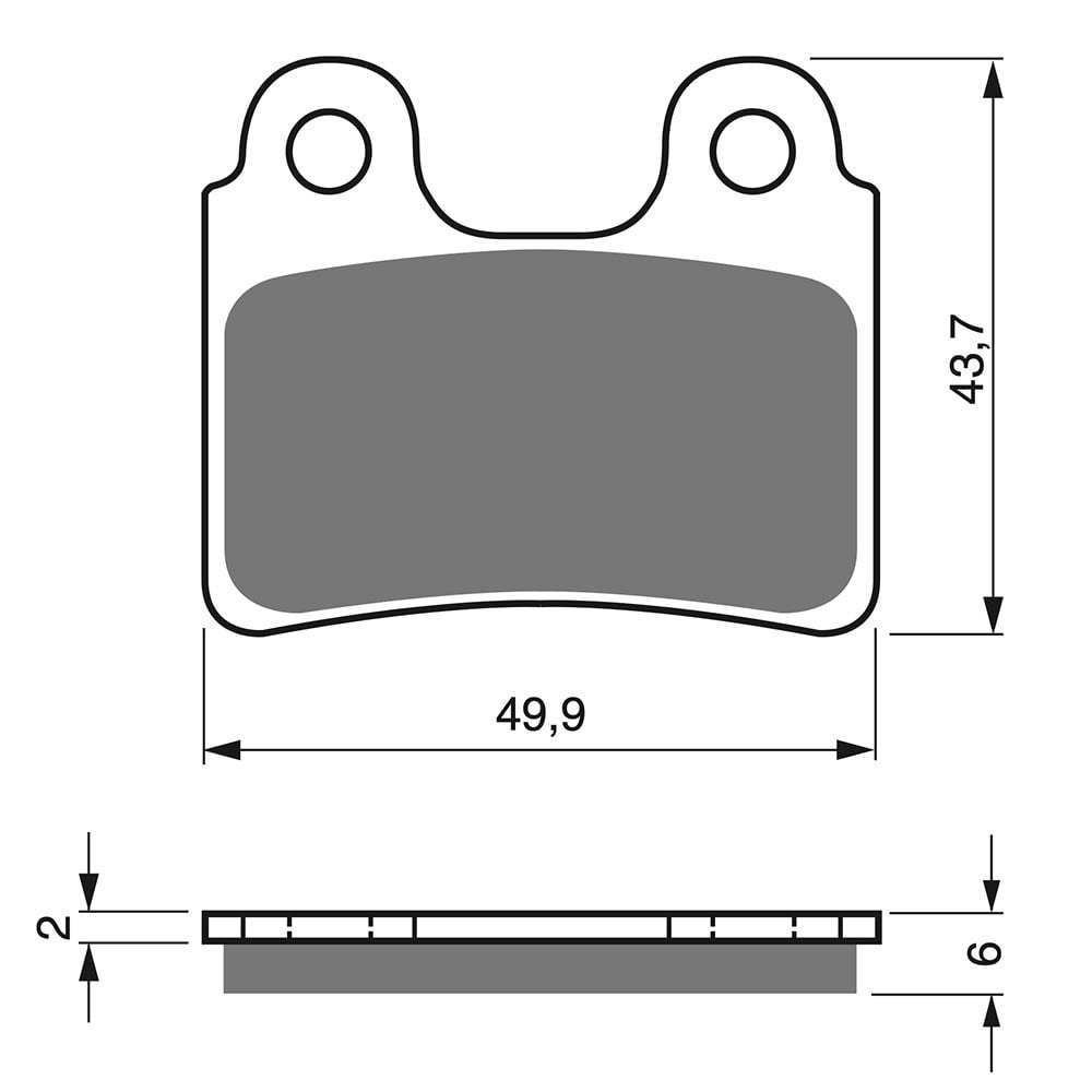Gold Fren - Brake Pads - GF168