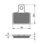 Gold Fren - Brake Pads - GF173