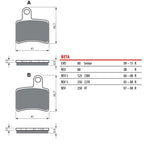 Gold Fren - Brake Pads - GF228 (FA403) (Beta)