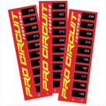 Pro Circuit - Thermostrips/Temperature Stickers - x3
