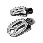 Apico - Foot Pegs - PRO-BITE - CR80 96-02, CR85 03-07, XR250 96-04, XR400 96-04, XR600 89-00, XR650L 92-24