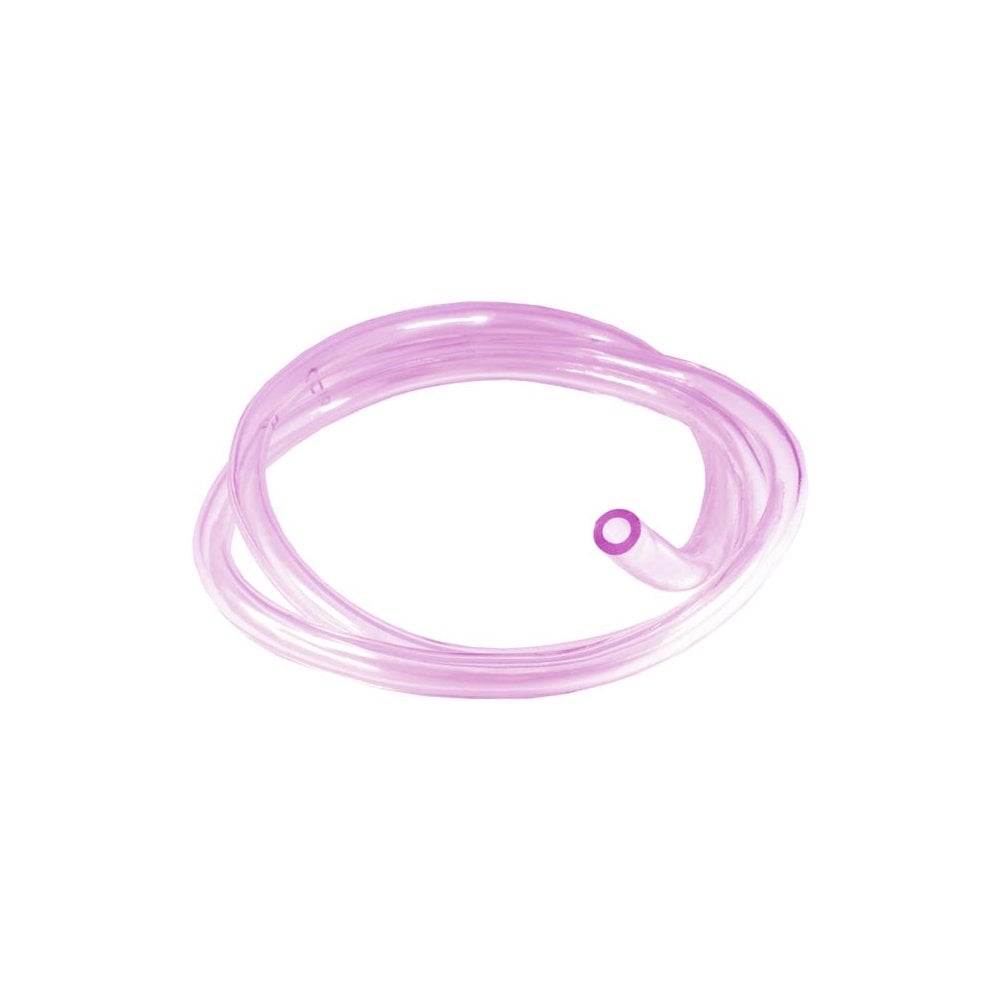 Apico - Fuel Pipe/Overflow - Clear/Pink - 4mm x 7mm x 1m