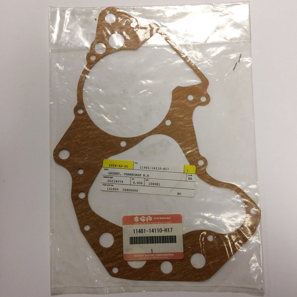 Suzuki Genuine Part - Gasket, Crankcase (RM125 D/83) - 11481-14110-H17