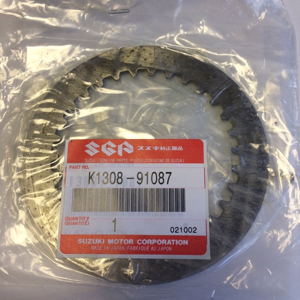 Suzuki Genuine Part - Clutch Steel Plate, Each (RM65 03-05, DRZ110 03-05) - K1308-91087-000 *RRP £12.22*