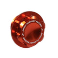 Apico - Axle Nut - Front - M24 x 1.5 - KTM SX/SXF 125-450 03-14, EXC/EXCF 125-500 03-15, Husqvarna TC/FC 125-450 14, TE/FE 125-501 14-15, FE701 16-17, Husaberg - Orange