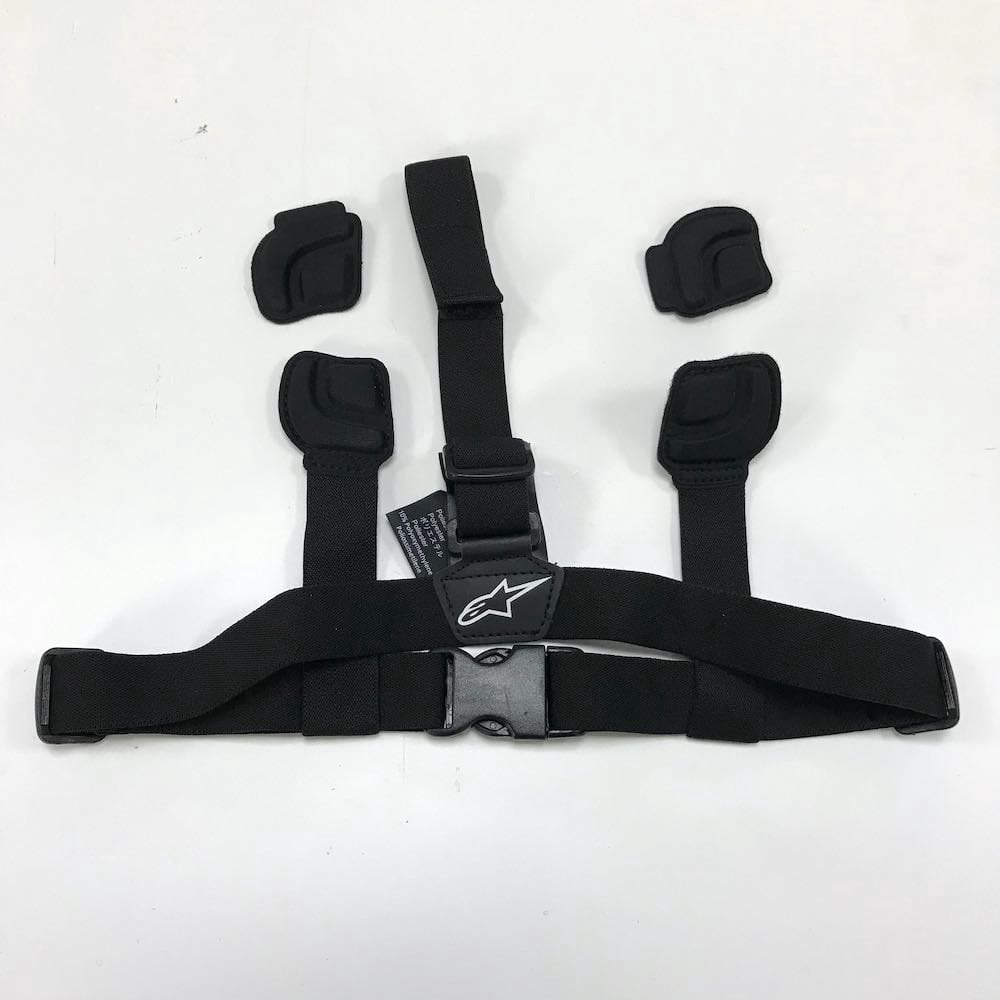 Alpinestars (Spares) Bionic Neck Support (BNS) - A-Strap (Black) - Youth