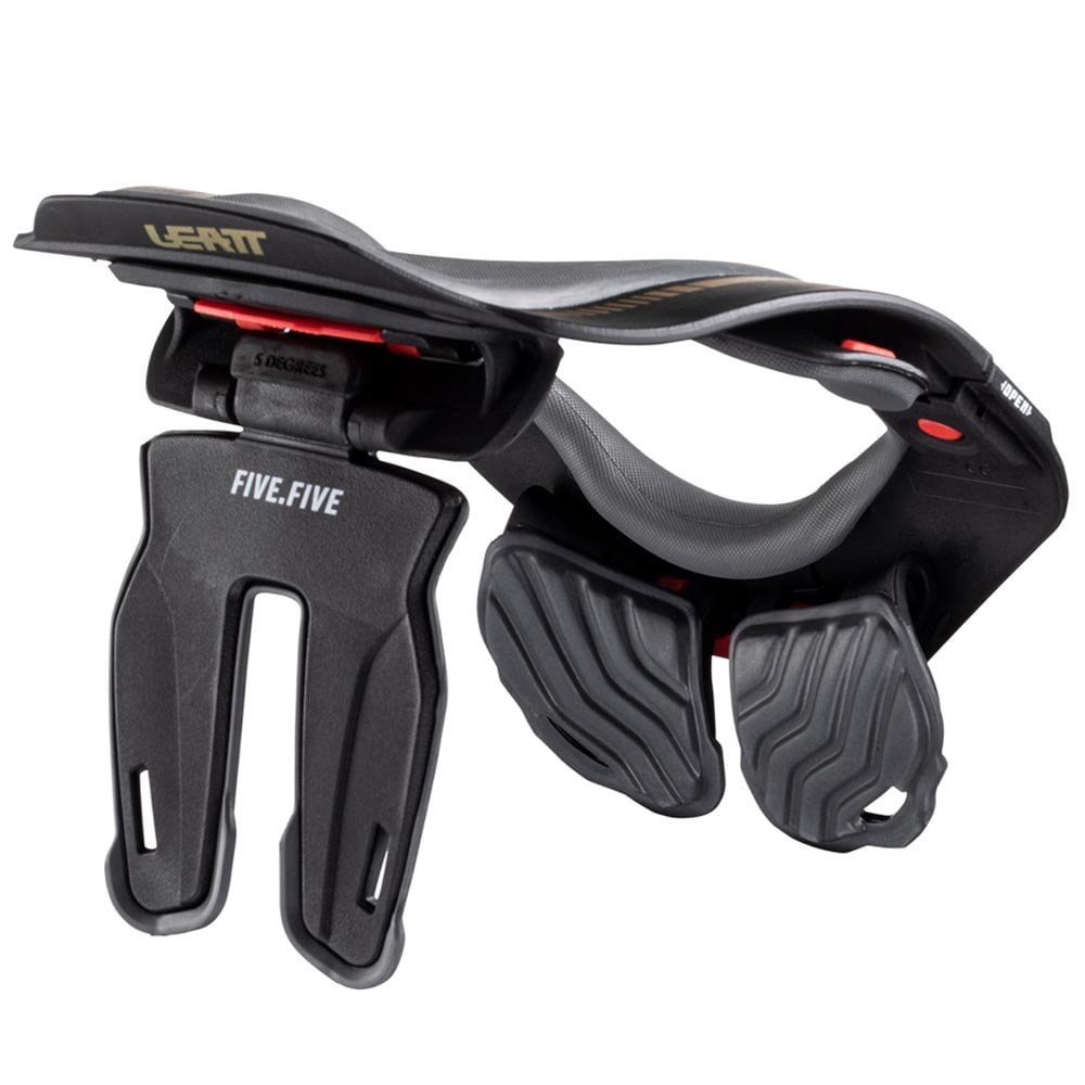 Leatt (MX26) Neck Brace - MOTO 5.5 - Stealth/Gold