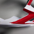 Fox (Spares) Peak - V2 MX22 Paddox - White/Black/Red (Large)