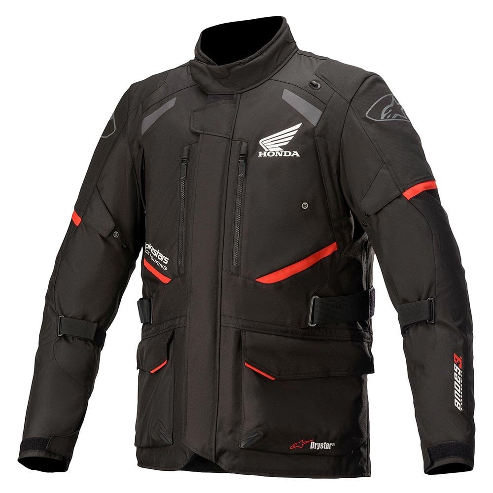 Alpinestars (SALE) Honda Jacket, Textile - Andes V3 - (Black/Red)